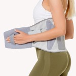Lumbar Belt Supplier - Back Brace Lumbar Support Belt for Women Men Breathable Lower Back