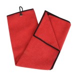 Golf Towel Factory - Custom Private Logo Golf Towels With Hooks Reusable Microfiber