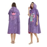 Hooded Towel Factory - Custom Quick Dry Sand Free Hooded Towel Microfiber Print Surfing