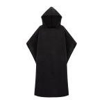 Beach Poncho Manufacturer - Black Microfiber Soft Towels for Women Summer Beach Hooded Print