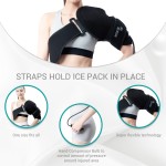 Shoulder Ice Wrap Factory - Compression Brace Cold Heat Injuries
