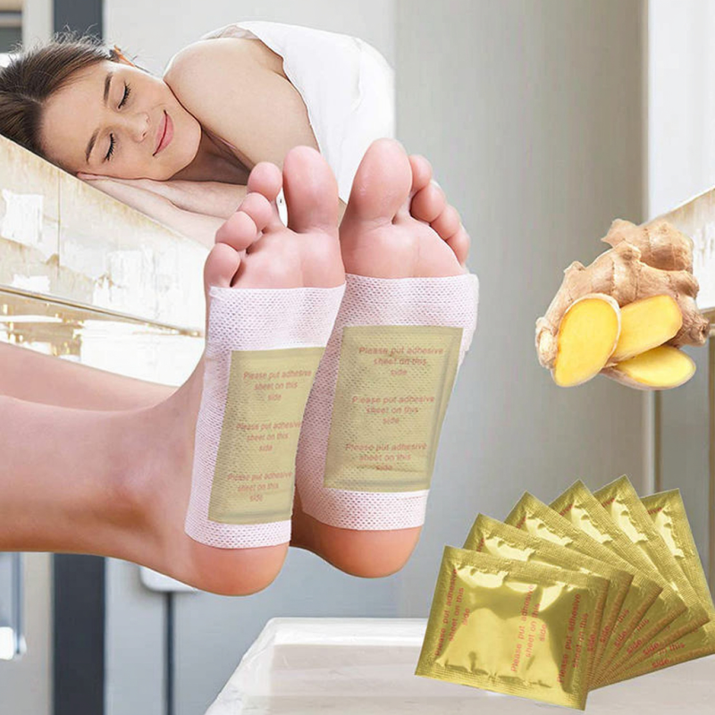 Ginger Detox Foot Patch Manufacturer - Custom Herbal Deep Cleansing