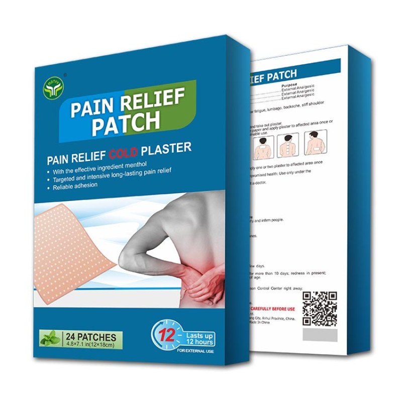 Pain Relief Patch Factory - OEM Chronic Pain Management