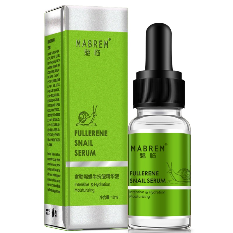 Anti-Wrinkle Serum Factory - Fullerene Snail Hydration Whitening Ampoule