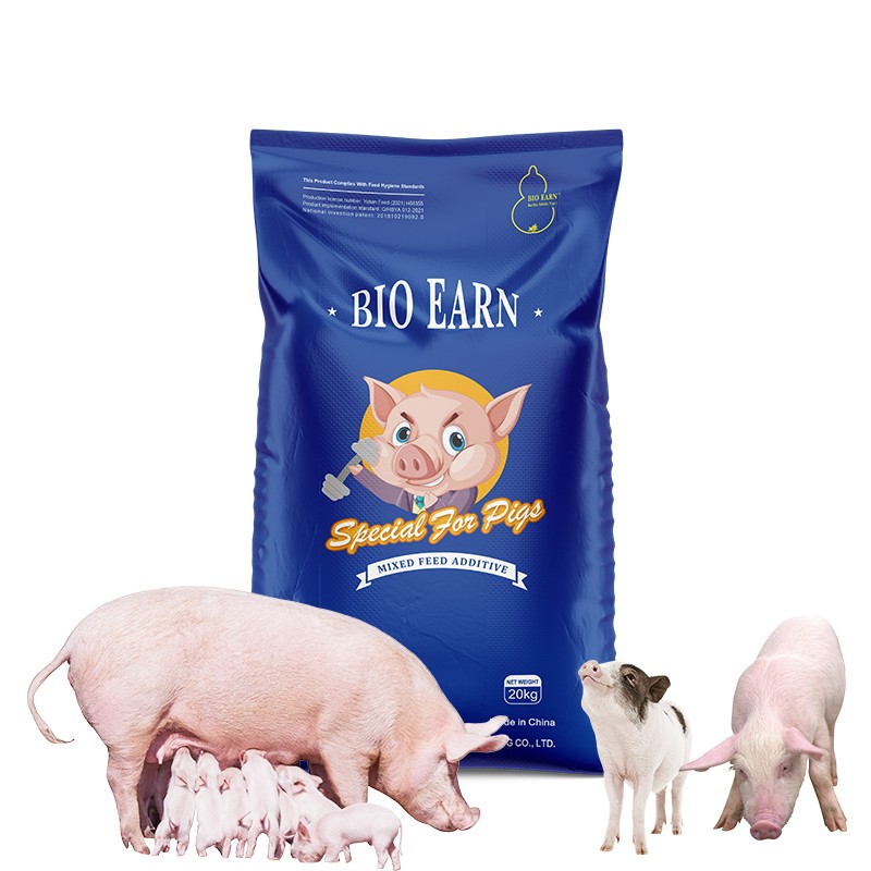 Swine Feed Additives with True Protein Sources Rabbit Pig Dairy Cow Feed Supplement Enhances Body Immunity Powder Appearance