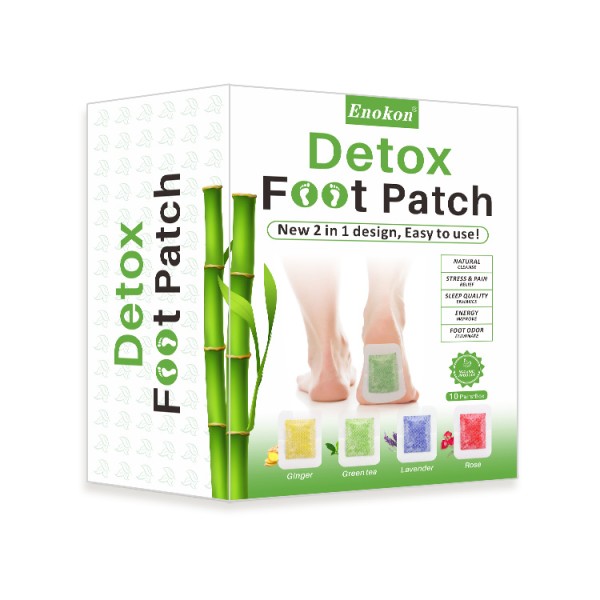 Herbal Foot Patch Manufacturer - OEM 2-in-1 Upgrade Cleansing