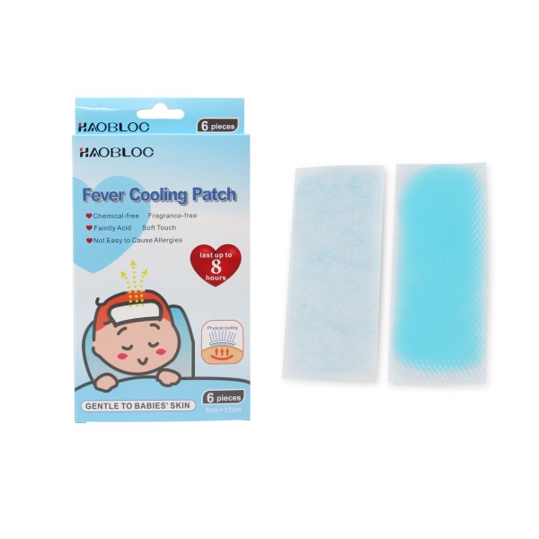 Fever Cooling Patch Factory - All Ages Safe Non-Medicated Symptom Relief