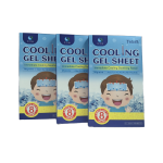 Cool Gel Plaster Manufacturer - OEM Blue Antipyretic Hydrogel