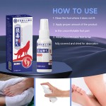 Herbal Foot Spray Factory - 60ml Smelly Sweaty Itchy Feet Care Spray