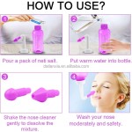 Nasal Lavage Supplier - 300ml Irrigation Bottle Adult Child Suitable