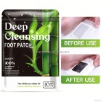 Foot Pads Manufacturer - 10 Patch Natural Bamboo Vinegar Travel Home
