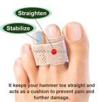 Hammer Toe Corrector Supplier - Reusable Fabric Brace Cushioned Splint