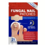 Nail Patches Factory - 21pcs Toenail Treatment 8-Hour Overnight Repair