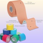 Kinesio Tape Supplier - Factory Wholesale Colorful Rayon Athletic Recovery