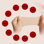 Pain Relief Plaster Manufacturer - New Product S-shaped Skin Color Elastic