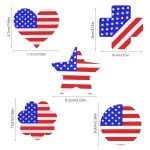 Nipple Covers Supplier - Cheap Price Pattern Printed Country Flag Shape