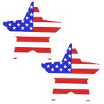 Nipple Covers Supplier - Cheap Price Pattern Printed Country Flag Shape