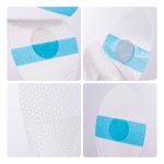 Waterproof Ear Stickers Factory - Custom 4.57cm Transparent Silicone Gel