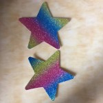 Star Nipple Cover Supplier - Hot Sale Valentines Day Glitter Pasties