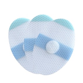 Waterproof Ear Stickers Factory - Custom 4.57cm Transparent Silicone Gel