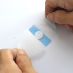 Waterproof Ear Stickers Factory - Custom 4.57cm Transparent Silicone Gel
