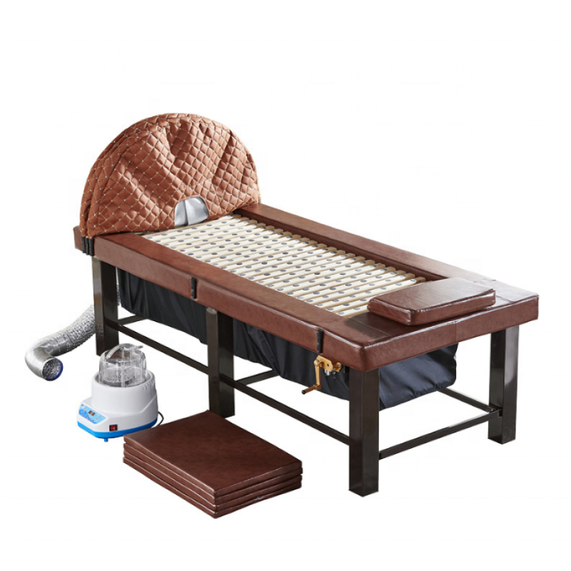 Moxibustion Bed Supplier - OEM Wooden Therapy Sauna Center