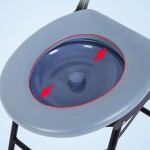 Bath Stool Supplier - OEM Foldable Hospital Commode Chair