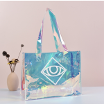 Tote Bag Supplier - OEM Reusable Iridescent Clear Laser
