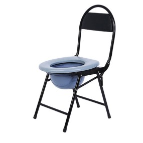 Bath Stool Supplier - OEM Foldable Hospital Commode Chair