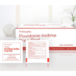 Iodophor Swab Factory - OEM Disposable Non-woven Prep Pad