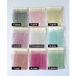 Lip Brush Supplier - OEM Disposable Multicolor Hollow Wand