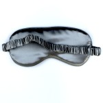 Sleep Eye Mask Factory - OEM Soft Silk Embroidery Elastic