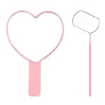 Mirror Factory - OEM Pink Heart ABS Resin Cute