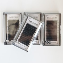 Eyelash Extensions Supplier - OEM Velvet Individual Mink Lashes