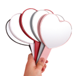 Cosmetic Mirror Supplier - OEM Custom Logo Silver Pocket