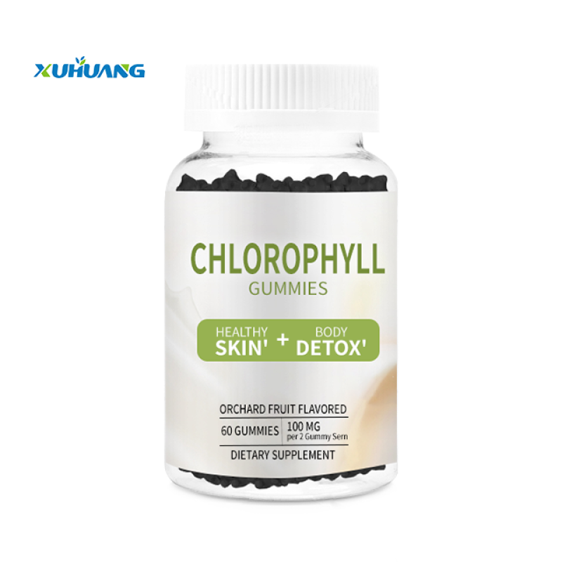 Xuhuang Supply Sodium Copper Chlorophyllin OEM Private Label Chlorophyll Gummies
