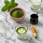 批发自有品牌仪式级抹茶罐头30克OEM抹茶粉绿茶抹茶粉