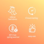 Foot Warmer Supplier - Quick Effect Instant Adhesive Disposable Self Heating