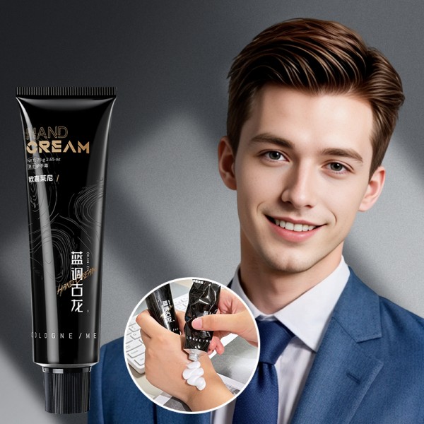 Men's Hand Cream Supplier - Custom Nicotinamide Cologne Scent Hand Cream
