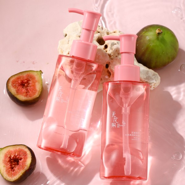 Cleansing Oil Supplier - Custom Fig Coconut Oil Water Light Makeup Remover