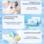 2-in-1 Shampoo & Body Wash Factory - OEM Travel Size Chlorine-Removing Formula