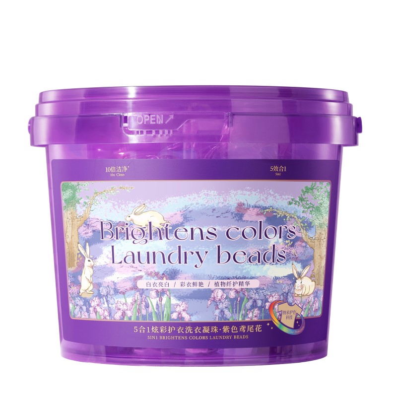 Laundry Capsules Manufacturer - OEM 8X Concentration 5-in-1 Detergent Pods