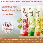 Whitening Toothpaste Manufacturer - OEM Jasmine Scented Smoke Stain Removal Paste