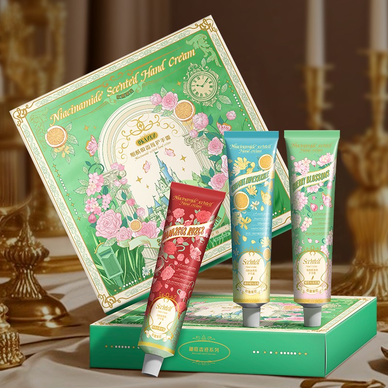 Hand Cream Gift Set Factory - ODM Nicotinamide Moisturizing Hand Cream Set