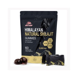 Shilajit Gummies Supplier - OEM Pure Himalayan Shilajit Resin Gummy Candy
