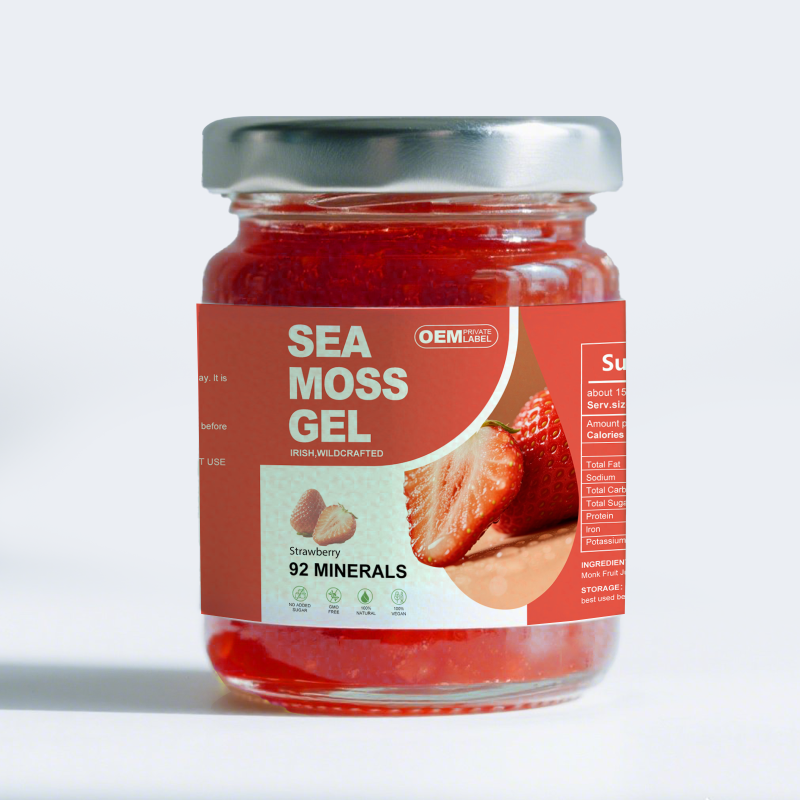 Sea Moss Gel Supplier - OEM 15oz 18oz Sea Moss Gel Nutritional Supplement