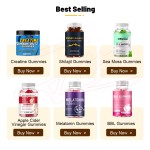 Shilajit Gummies Supplier - OEM Pure Himalayan Shilajit Resin Gummy Candy