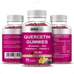 Bromelain Gummies Supplier - OEM 5-in-1 Quercetin Digestive Enzyme Gummies