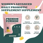 Probiotics Gummies Factory - ODM Vegan Feminine Balance Probiotic Gummies