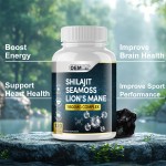 Sea Moss Capsules Factory - OEM Shilajit Maca Ashwagandha Supplement Capsules